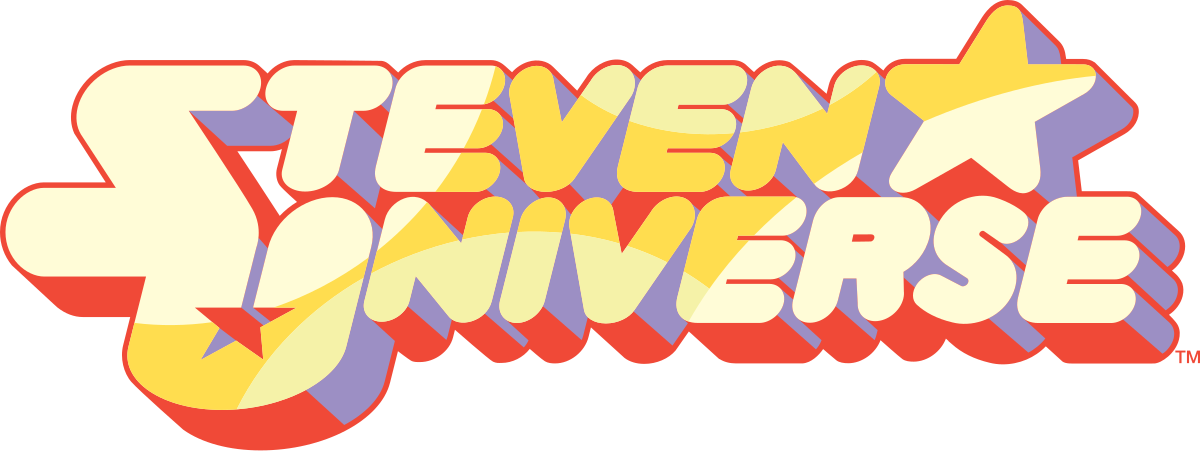 the Steven Universe title logo