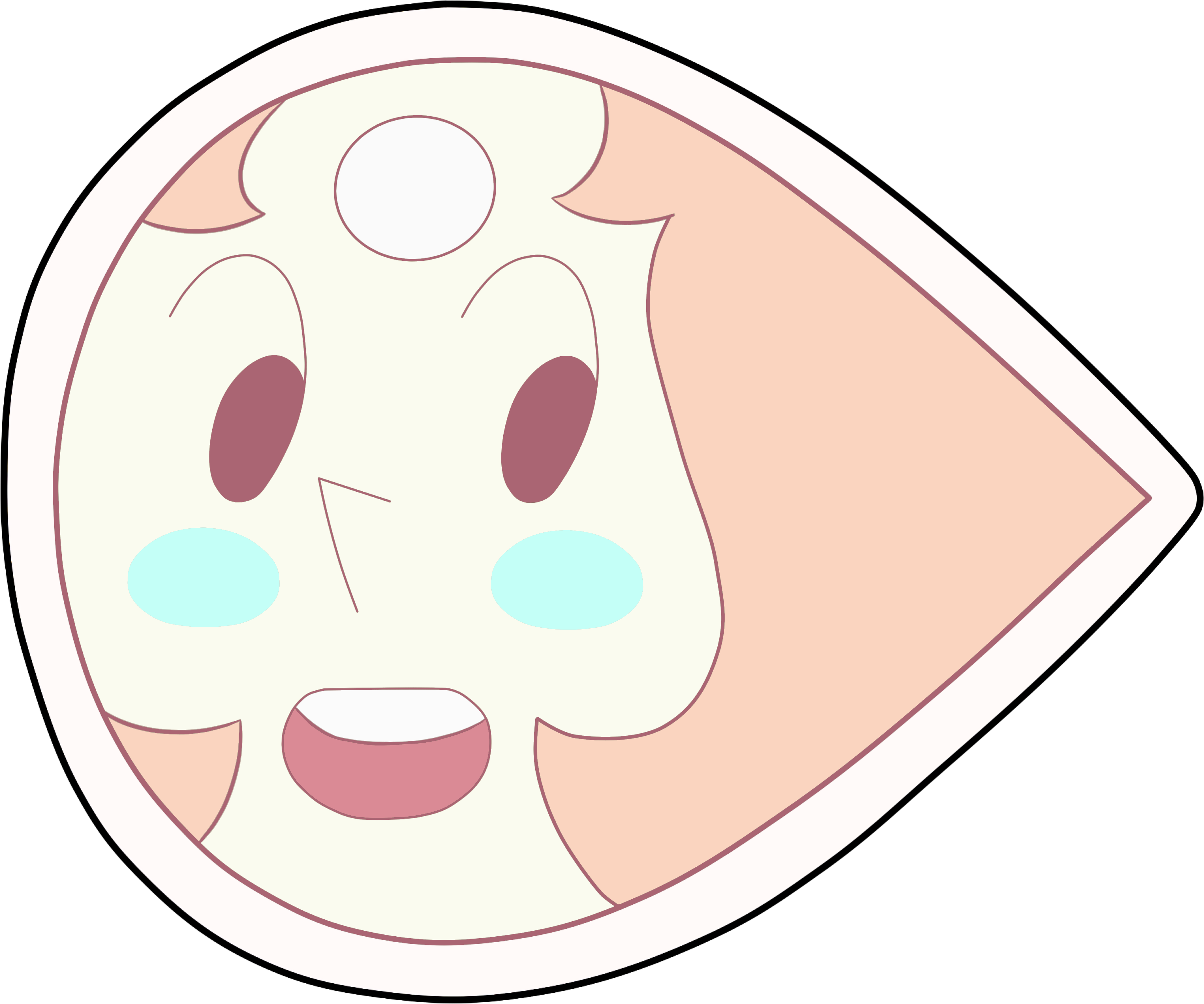 Pearl point sticker